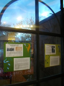 Exposition Carlos Gardel ou le tango universal du 15 au 26 novembre 2016 à la Médiathèque Simone de Beauvoir de Ramonville (31) © Pascal Franc