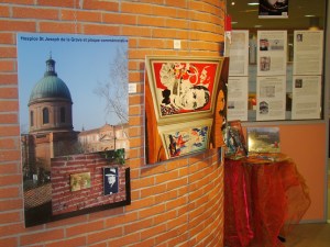 Exposition Carlos Gardel ou le tango universal du 15 au 26 novembre 2016 à la Médiathèque Simone de Beauvoir de Ramonville (31) © Pascal Franc