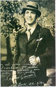 Carlos Gardel depuis New-York