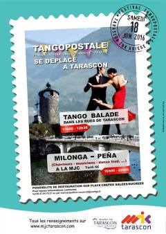Affiche Milonga-Peña du 18 Juin 2016 à Tarascon/Ariège