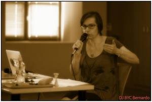 CONFERENCE - Pendant la conférence sur Anibal Troilo, en juillet 2014 pour Tangopostale à Toulouse © DJ Byc Bernardo