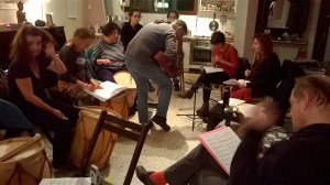 Atelier Folklore avec Alfonso Pacín en 2016