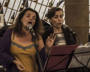 CHANT - Concert de fin de stage avec Sylvie Bibron et Solange Bazely à Albi, 2014