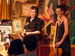 Lecture musicale - Final avec Solange Bazely et Solenne Burgelin le 25 juin 2016 à Tangueando Toulouse - © Frédéric Leme