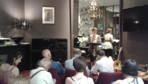 Lecture Les poètes du tango d'aujourd'hui, Mai 2017, Hôtel de France à Nantes © Sylvie Roba