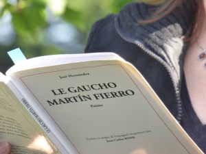 Lecture du Martín Fierro - Ramonville 20 mai 2017 © Catherine Boutillier