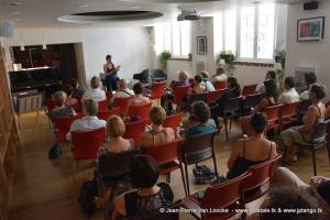 Les danseurs de Tango dans les romans - le 4 Juillet 2017 © Jean-Pierre Van Loocke